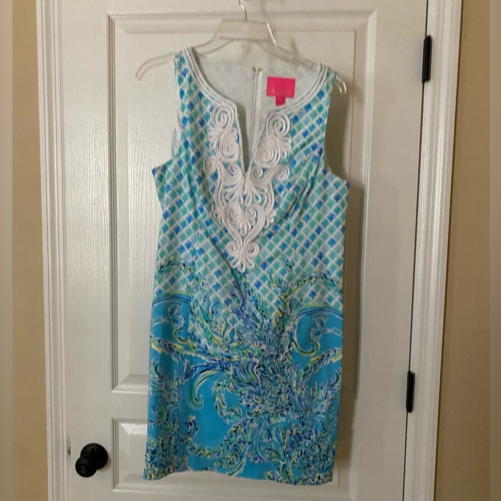 EUC Lilly Pulitzer Shift Dress, Size 10